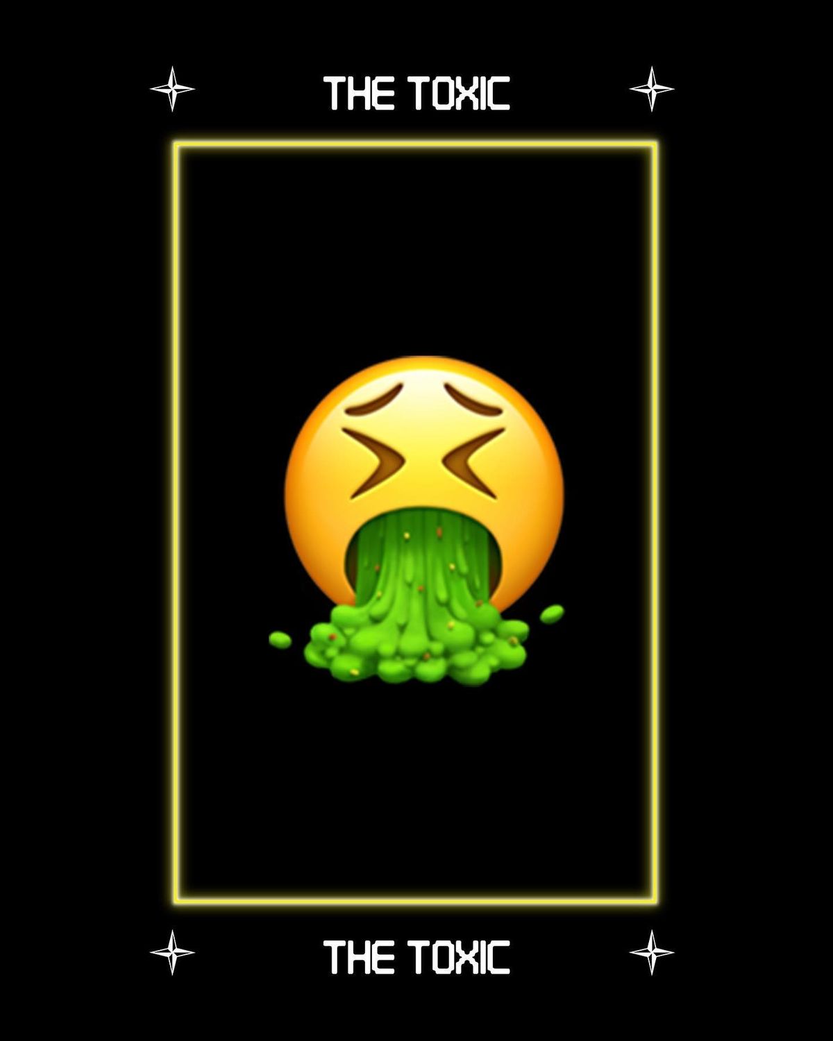 The Emojions card, The Toxic