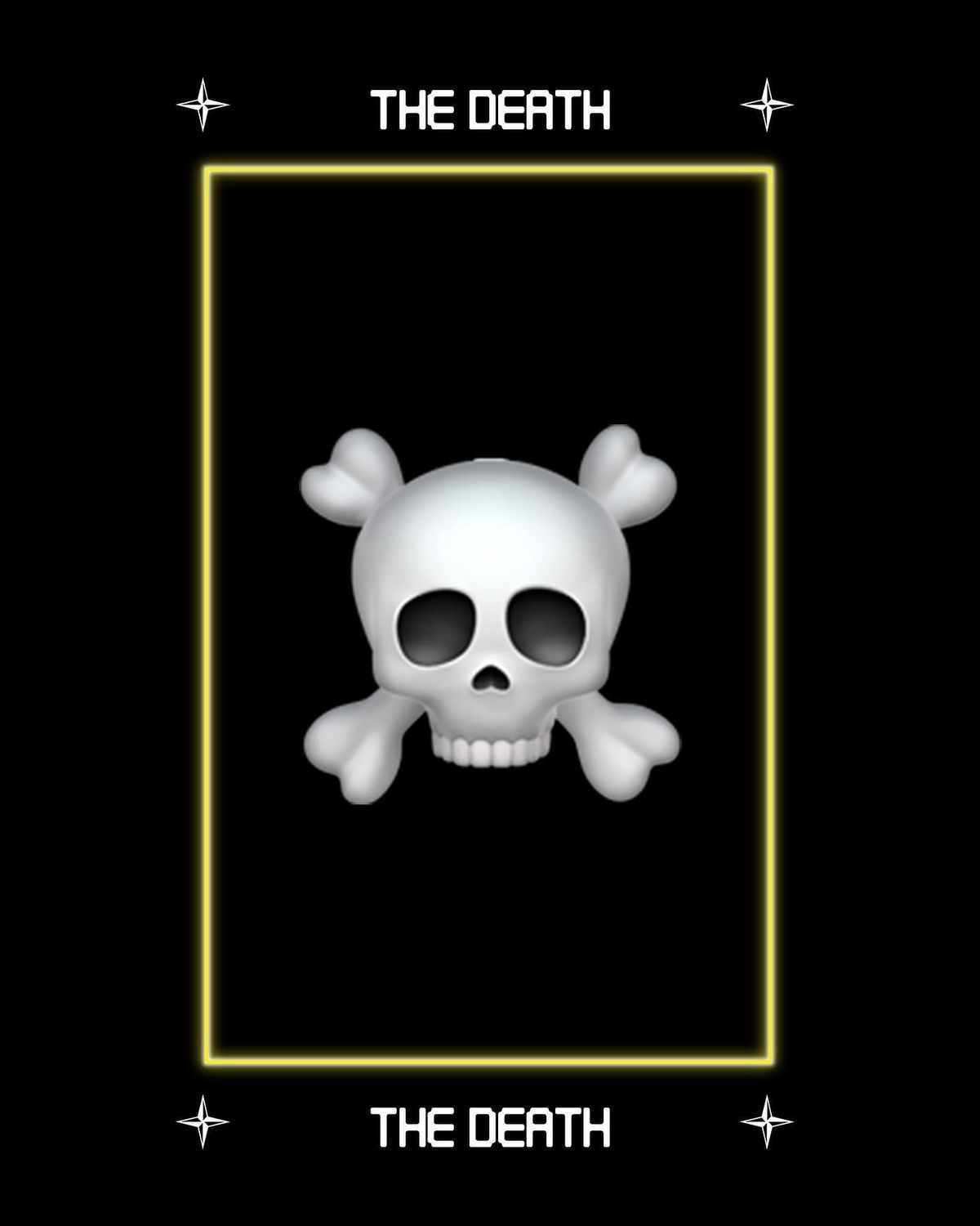 The Emojions card, The Death